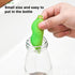 Bottle Cleaning Sponge, Beans-Shaped Reusable Sponge, Heat Resistant for Internal Cleaning of Small Mouth Bottles