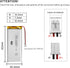 EEMB 3.7V 2100mAh 703480 Lipo Lithium Polymer Battery Pack with Wire JST Connector for Speaker and Wireless Device