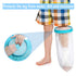 Kids Leg Cast Cover Waterproof Leg Cast Cover for Shower Bath, Reusable Foot Cast Protector for Leg, Knee, Foot, Ankle