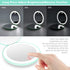 wobsion 10X Magnifying Tabletop Mirror, 4 Inch Round Glass and ABS