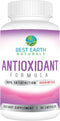 Best Earth Naturals Antioxidant Supplement with Pomegranate, Mangosteen, Goji Berry Capsules, 30 Day Supply