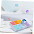 Weekly Pill Organizer Alarm Portable Medicine Case Compartments for Easy Dispensing Food-Grade Material Compact Design