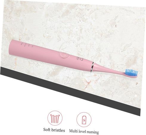 Set Didiseaon Electric Toothbrush Waterproof Sonic Toothbrush for Adults Gentle Bristles Function for Daily Oral Care