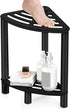 VOTZAAQ Stainless Steel Shower Stool, Double Layer Corner Shower Bench for Inside