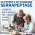 Bio Absorb Serrapeptase Supplement 120000 Units (SPU) - High Potency Enzyme, 60-Day Supply, Delayed Release Vegetarian