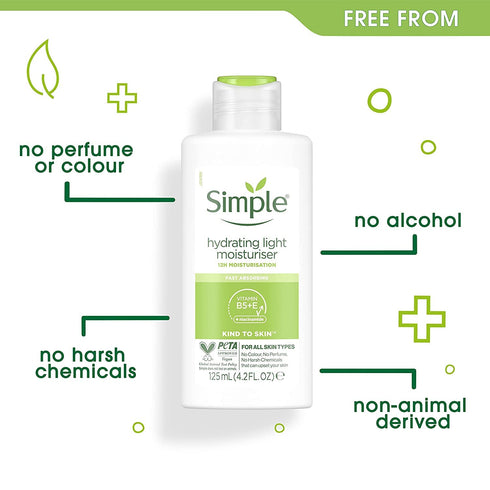 Simple Hydrating Light Moisturizer, 4.2 FL OZ