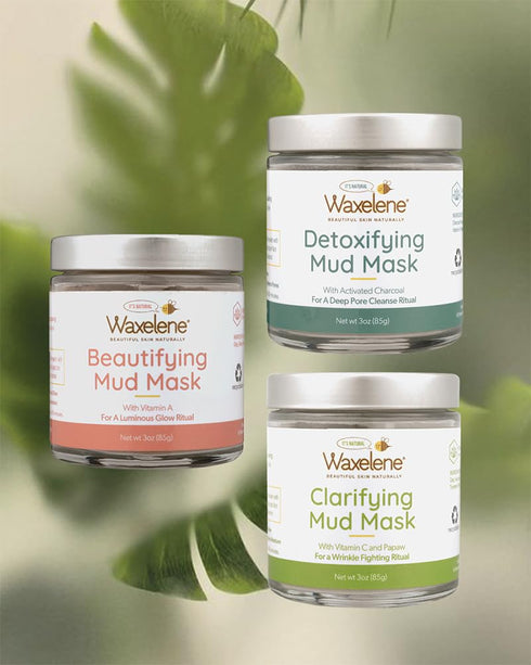 Waxelene Beautifying Mud Mask with Vitamin A