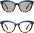 Progressive Multifocal Glasses Transition Sunglasses, Photochromic Reading Glasses for Ladies, Far and Near Dual Use