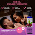 Cherry Flavored Massage Oil for Therapy, Relaxing Muscle Massage with Natural Vitamin E Oil, 4 oz