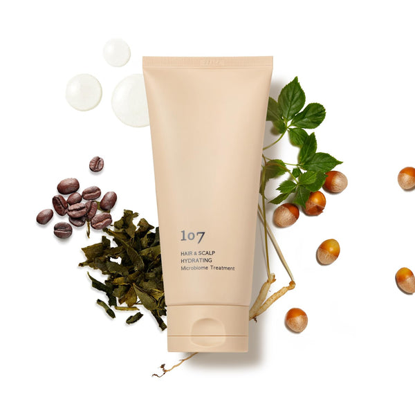 107 HAIR & SCALP HYDRATING Microbiome Treatment - 180ml Hair Mask for Scalp Soothing - Paraben & Cruelty Free