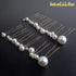 Wedding Pearl Hair Pins, 12PCS U Shaped Hair Accessories for Bridal Women, Gold