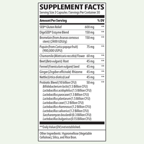 LifeSeasons Digestivi-T - Digestive Enzymes & Probiotic Supplement, 10 Billion CFU, 90 Capsules for Gut & Immune Health