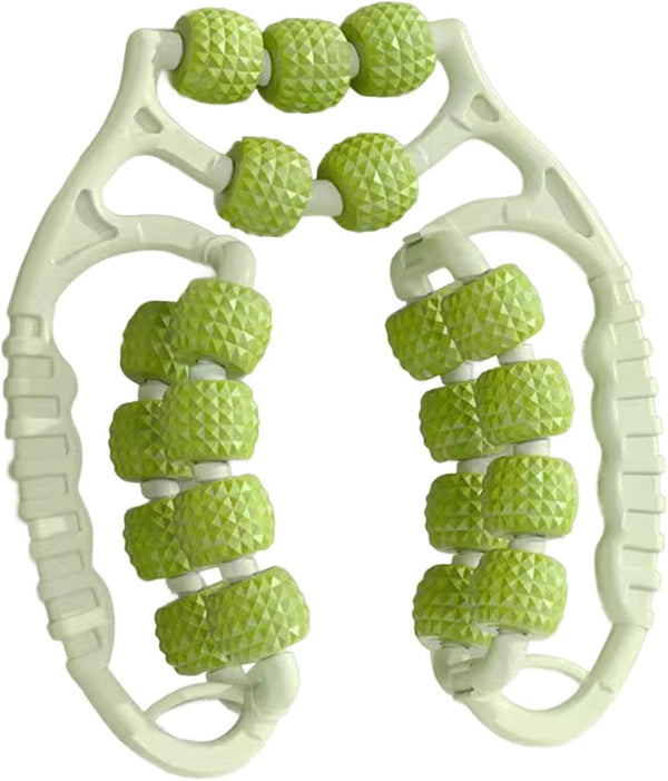 kowaku Massage Roller Relax Roller 20 Wheels, Cellulite Roller Muscle Relaxer Circular Leg