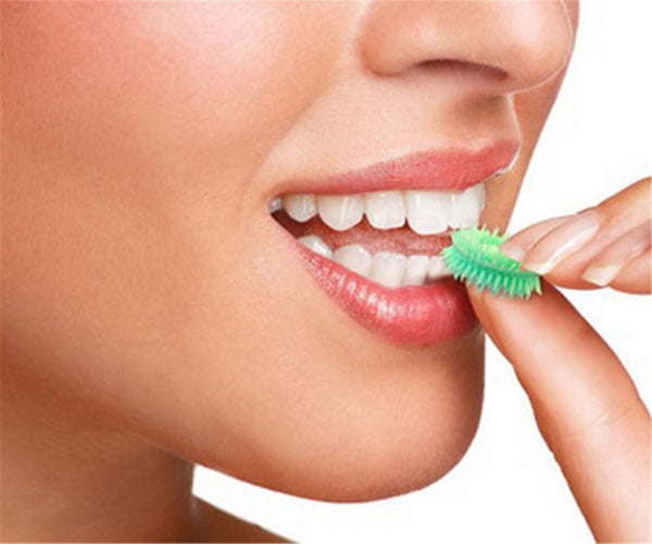 STRB Smallest toothbrush 6pcs/pack - Rolly Brush Mint Flavor Portable Disposable Mini carry