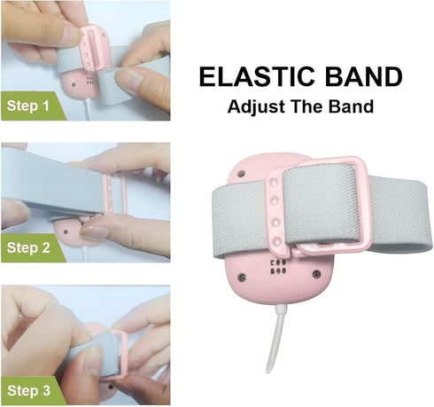 Yoicee 3 Bedwetting Alarm for Boys Girls, Night Time Potty Training Alarm Whit Working Modes, Highly Sensitive Moisture