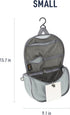Sea to Summit TravellingLight Hanging Toiletry Bag, Small Travel Organizer for Men and Women, HighRise Grey