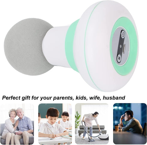 Jocaluyia 6 Mini Massage Gun, Portable Mini Massager USB Charging Electric Handheld Personal Massager with Speed