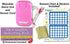 3 Pink Bedwetting Enuresis Alarm with Loud Sound & Strong Vibration for Boys or Girls