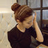 Ruihfas Rose Gold Tone Double Rows Crystal Rhinestones Headbands for Women, Wedding Party Hair Hoop