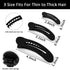 Large Duck Billed Hair Clips - Ahoney 12 Pack Alligator Clips for Thin/Thick Hair Styling Accessories