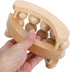 Ipetboom Wooden Roller Body Handheld Manual Massage Tool for Back Foot and Muscle Relief Lightweight Design for Home