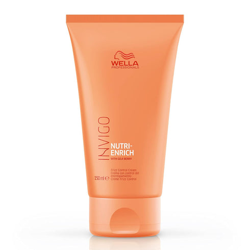 Wella Professionals Invigo Nutri-Enrich Frizz Control Cream, Deeply Nourishing for Dry & Damaged Hair, 5.07 oz