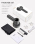Fabric Shaver Fuzz Remover, HOMEASY Electric Lint Remover with 3 Blades & LED Display for Sweater