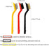 TuTuYa 11PCS Set, Crevice Cleaning Brush Deep Cleaning Groove Gap Cleaning Tool Ideal for Kitchen, Bathroom, Tiles