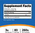 Nutricost Pure L-Citrulline Base Powder - 250 Grams