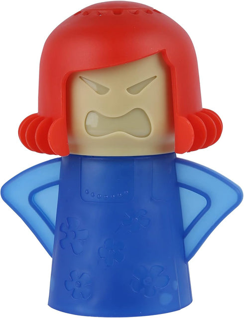 Angry Mama Microwave Oven Cleaner - Steam Cleaner, Just Add Vinegar and Water for Easy Cleaning
