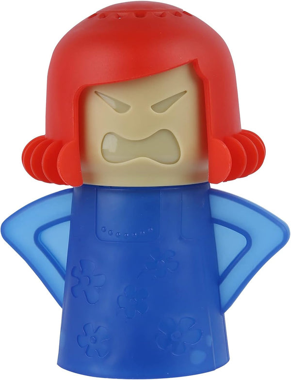 Angry Mama Microwave Oven Cleaner - Steam Cleaner, Just Add Vinegar and Water for Easy Cleaning