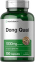Horbaach Dong Quai Capsules | 1000mg | 150 Count | Non-GMO, Gluten Free Traditional Herb Supplement