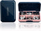 DUBSTAR Small Waterproof Travel Pill Organizer, 6 Compartments Portable Pill Case for Pocket Purse, Blue