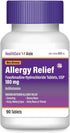 HealthCareAisle Allergy Relief - Fexofenadine Hydrochloride Tablets USP, 180 mg, 90 Tablets - Non-Drowsy 24-Hour Relief