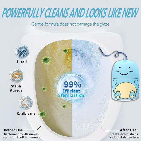 Crazy Clean Toilet Bowl Cleaner, Marine Scent, Easy to Use Toilet Tank Cleaner