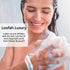 SHOWER BOUQUET XL Soft-Pastel-Colors Loofah-Bath-Sponge 4-Pack, Extra-Large 75g Mesh Luffa Set for Exfoliating