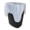Plasticplace 8 Gallon Trash Bags with Flaps, 110 Count, Value Line White Garbage Can Liners