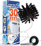 The Professional Dryer Vent Cleaner Kit - 30-Feet Lint Remover with Reusable Nylon Brush and Drill Attachment
