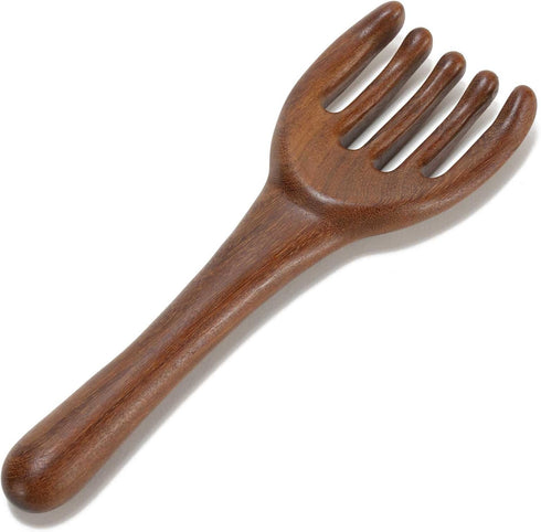 Wooden Scalp Massager, Foot Massage Tool, Massage Comb for Gua Sha -