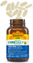 Country Life Core Daily-1 for Men, Multivitamin with Probiotics, 60 Tablets