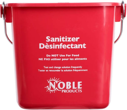 KP97RDNBL/KP97GNNBL Square Pail for Cleaning, 3quart, Small, Red and Green, Set of 2