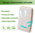 Upgrade Natural Loofah Kitchen Sponges, 6 Pack Eco-Friendly Reusable Dish Scrubbers for Washing Dishes