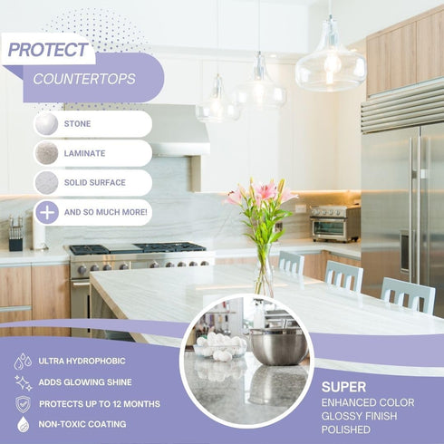 Fixture Shield | Multi Surface Ceramic Coating Spray for Stainless Steel Appliances | Soap Scum Preventer for Shower
