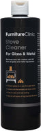 Furniture Clinic Stove Glass & Metal Cleaner - Removes Soot & Dirt from Glass & Metal, 500ml