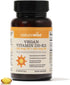 NatureWise Vitamin D3 + K2 with Plant Based Vitamin D3 5000IU & 100mcg Vitamin K2 - Max Absorption - 60 Softgels
