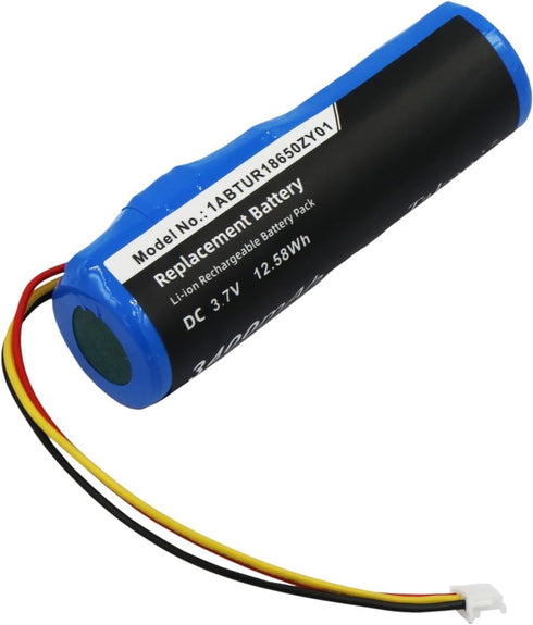 KOVHIHAV 5000 5000,fits 1ABTUR18650ZY01, 3.7V 3400mAh 12.58Wh Replacement Battery for A'KA'I Solo, EWI Part No /