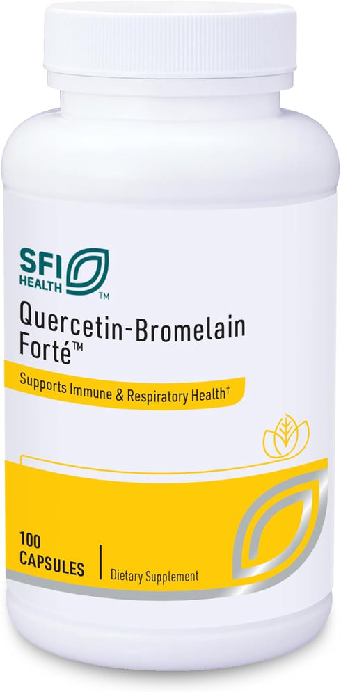 Klaire Labs Quercetin-Bromelain Forte, Immune & Seasonal Support, 100 Capsules