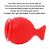 Lips Enhancer Plumper Device, Silicone Fish Shape Lip Plumper for Natural Pout Mouth Tool, Sexy Lip Mouth Bigger