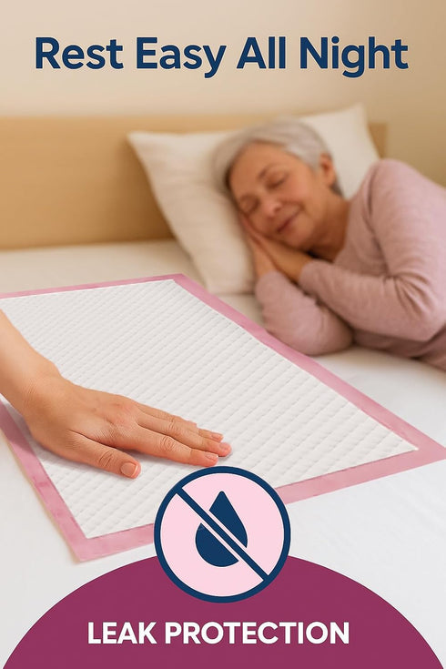 ZenComfort 2XL 30 36 30pcs Thick x Bed Pads Disposable Adult Premium Underpads Chucks Pads for Incontinence