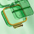 LENmzpomA Organizer,7 Pill Day Pill Box Organiser Convenient Pill Box Proof Secure Closure Mini Dispenser